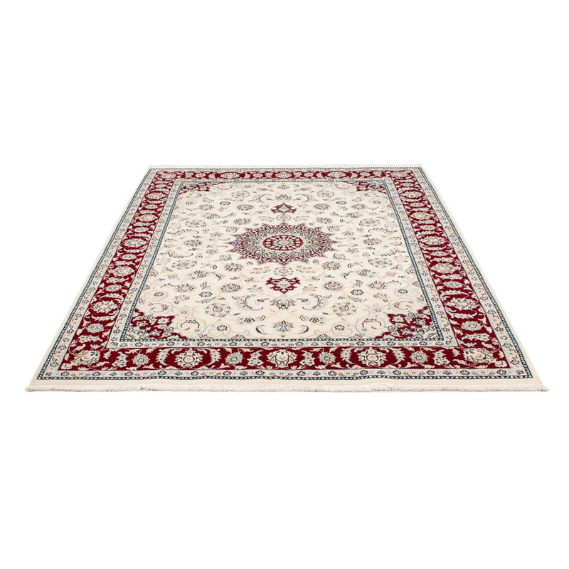 Persisk tæppe - Nain - Premium - 193 x 150 cm - creme