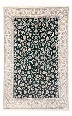 Persisk tæppe - Nain - Premium - 297 x 197 cm - grøn