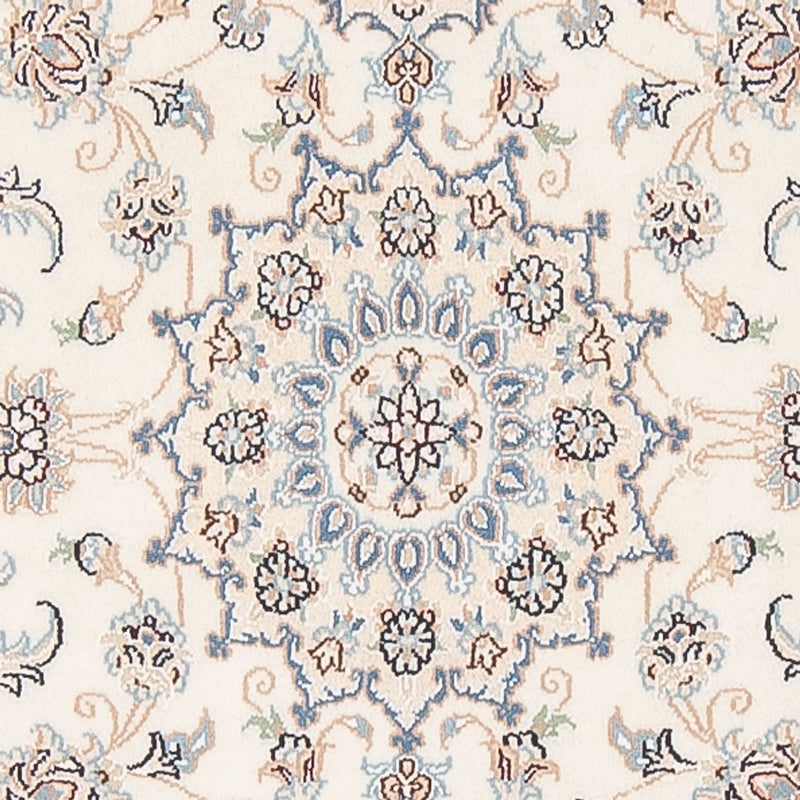 Løber Persisk tæppe - Nain - Premium - 296 x 90 cm - creme