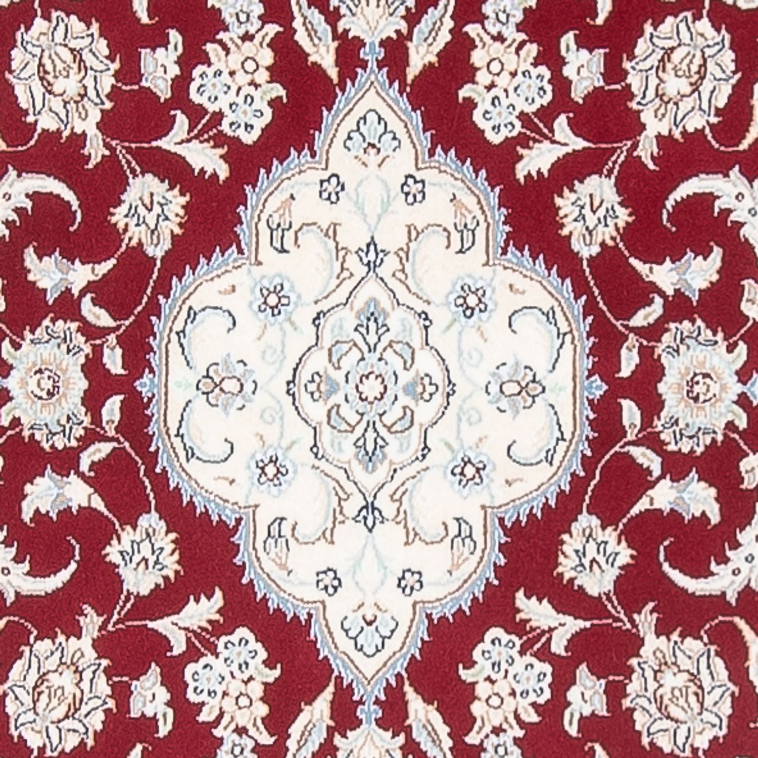 Løber Persisk tæppe - Nain - Premium - 393 x 90 cm - rød