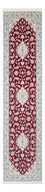 Løber Persisk tæppe - Nain - Premium - 311 x 82 cm - rød