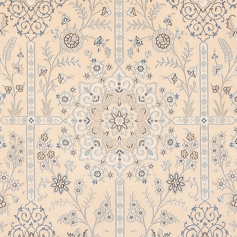 Persisk tæppe - Nain - Premium - 297 x 198 cm - creme
