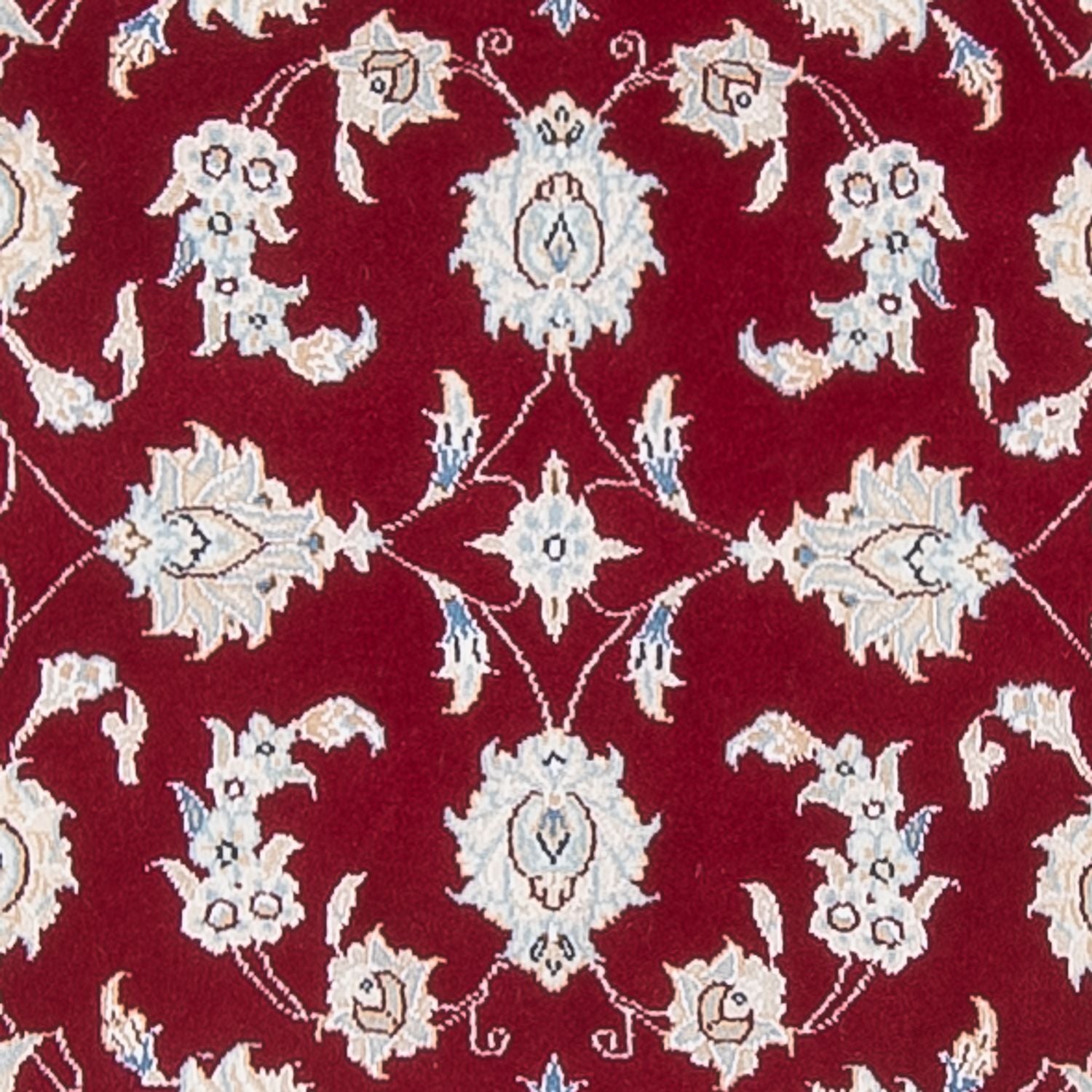 Løber Persisk tæppe - Nain - Premium - 297 x 82 cm - rød