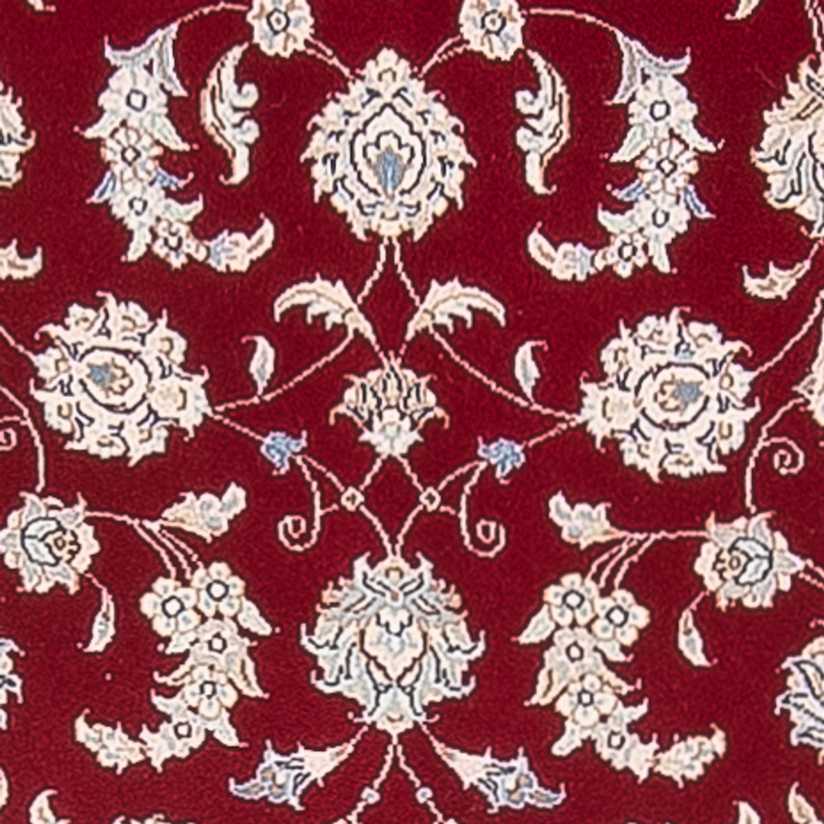 Løber Persisk tæppe - Nain - Premium - 298 x 80 cm - rød