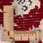 Persisk tæppe - Nain rundt  - 200 x 200 cm - lyseblå