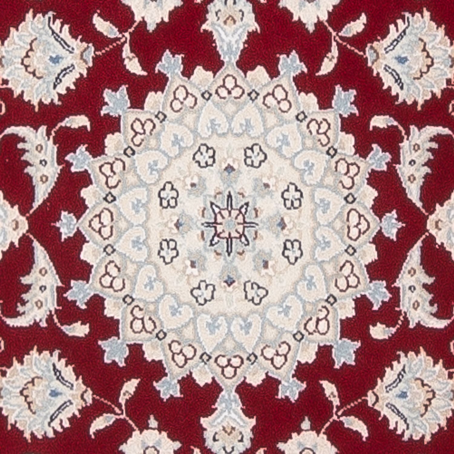 Løber Persisk tæppe - Nain - Premium - 250 x 78 cm - rød