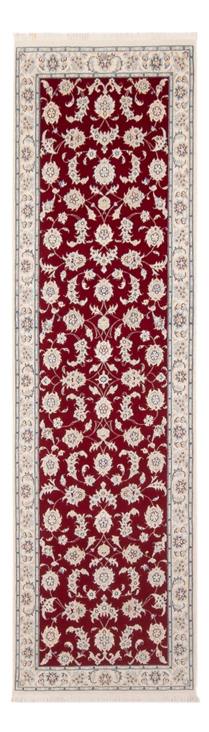 Løber Persisk tæppe - Nain - Premium - 249 x 81 cm - rød