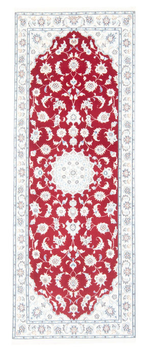 Løber Persisk tæppe - Nain - Royal - 196 x 79 cm - rød