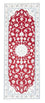 Løber Persisk tæppe - Nain - Royal - 196 x 79 cm - rød