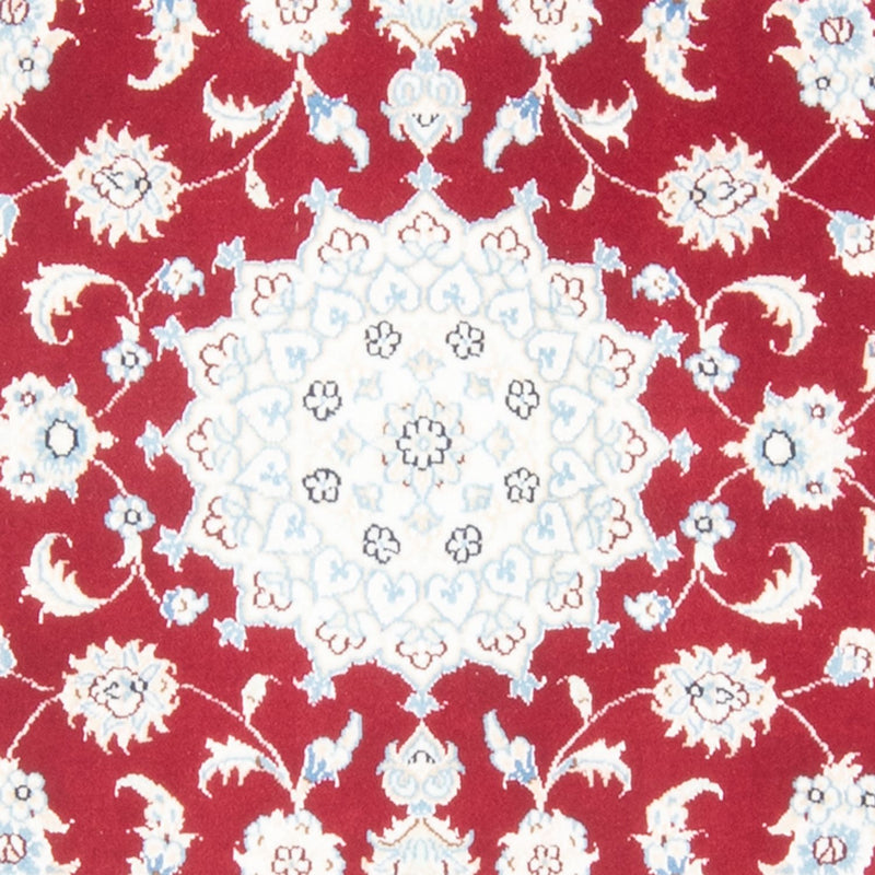 Løber Persisk tæppe - Nain - Royal - 196 x 79 cm - rød