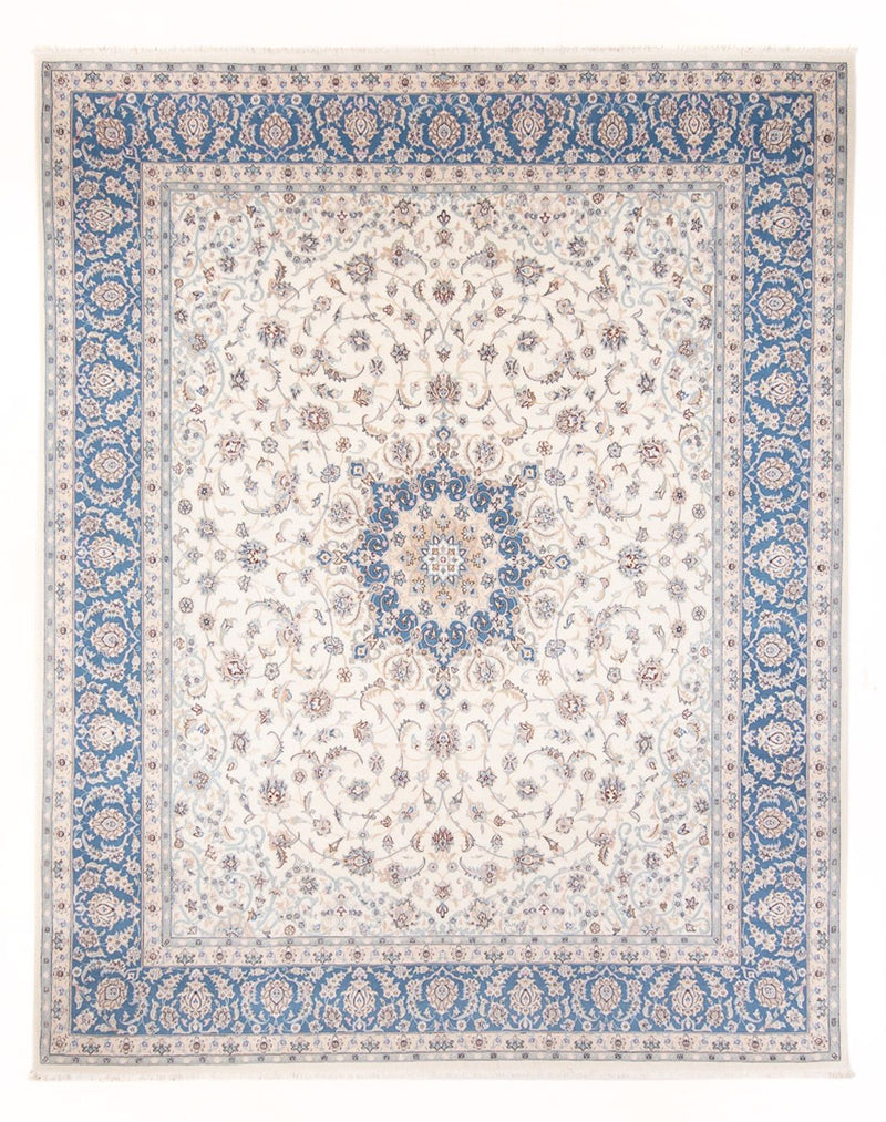Persisk tæppe - Nain - Premium - 297 x 246 cm - creme