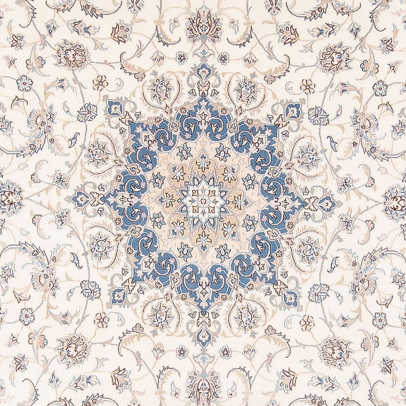 Persisk tæppe - Nain - Premium - 297 x 246 cm - creme
