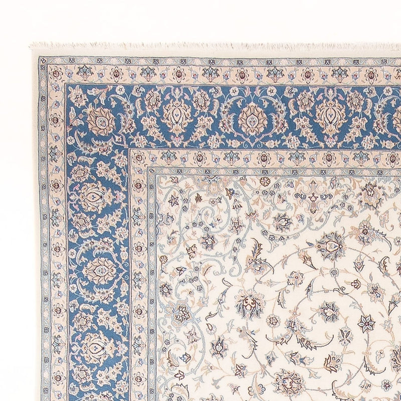 Persisk tæppe - Nain - Premium - 297 x 246 cm - creme