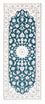 Løber Persisk tæppe - Nain - Royal - 200 x 81 cm - grøn