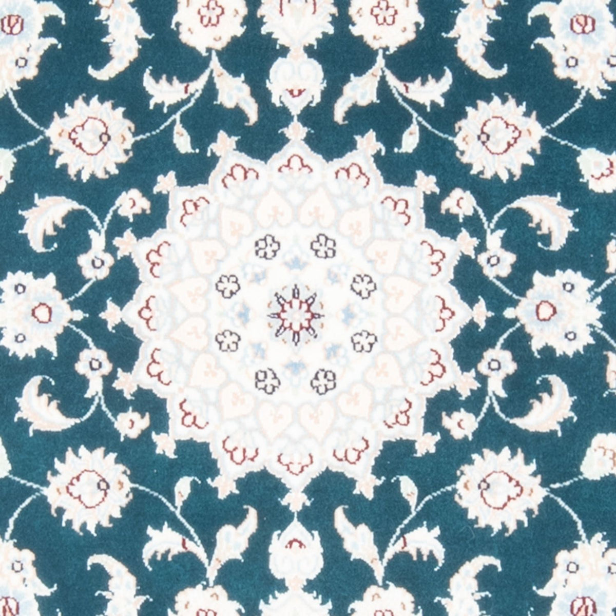 Løber Persisk tæppe - Nain - Royal - 200 x 81 cm - grøn