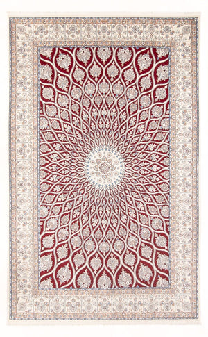 Persisk tæppe - Nain - Premium - 297 x 196 cm - rød