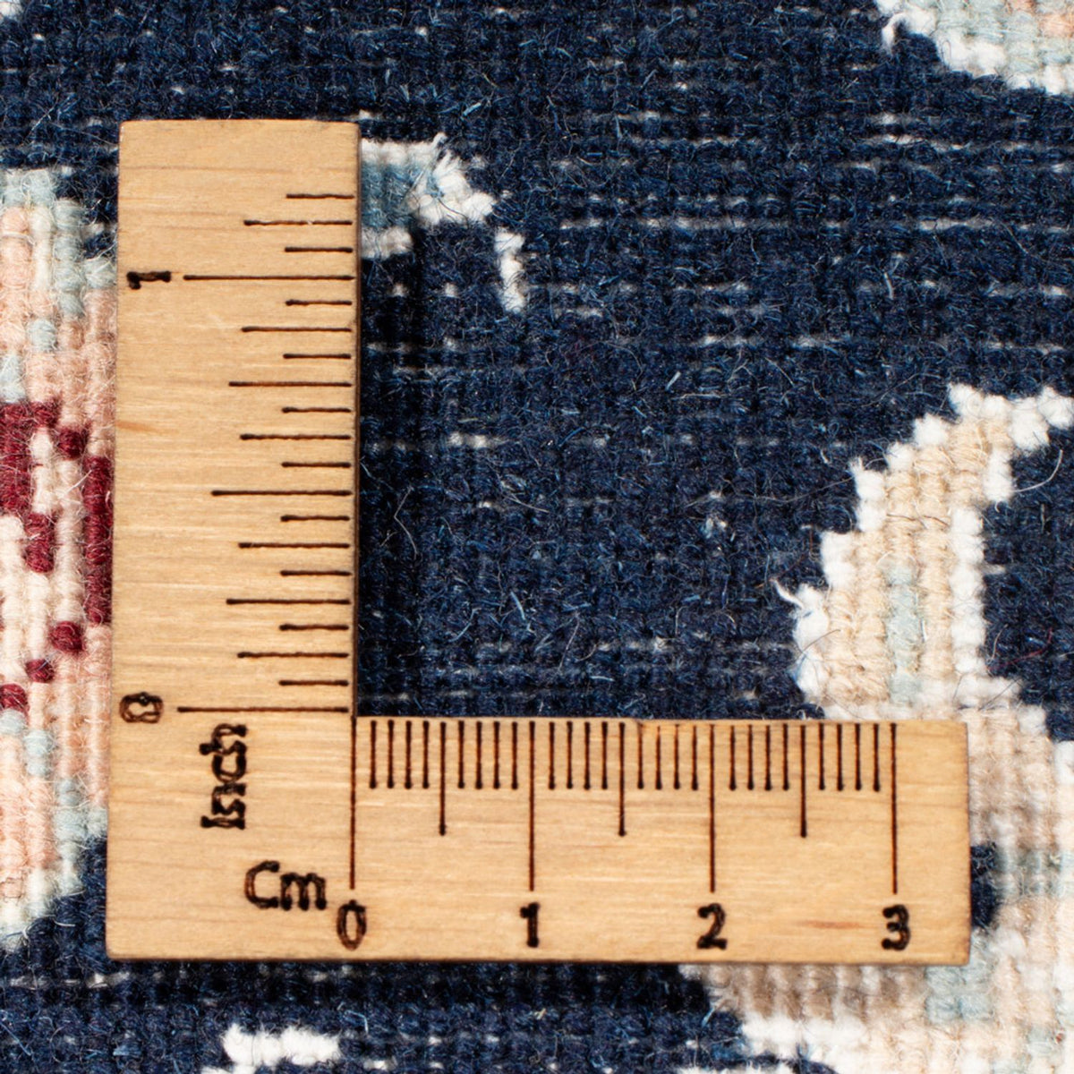 Løber Persisk tæppe - Nain - Royal - 204 x 81 cm - mørkeblå