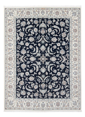 Persisk tæppe - Nain - Premium - 200 x 149 cm - mørkeblå