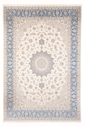 Persisk tæppe - Nain - Premium - 345 x 247 cm - creme
