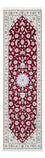 Løber Persisk tæppe - Nain - Premium - 254 x 82 cm - rød