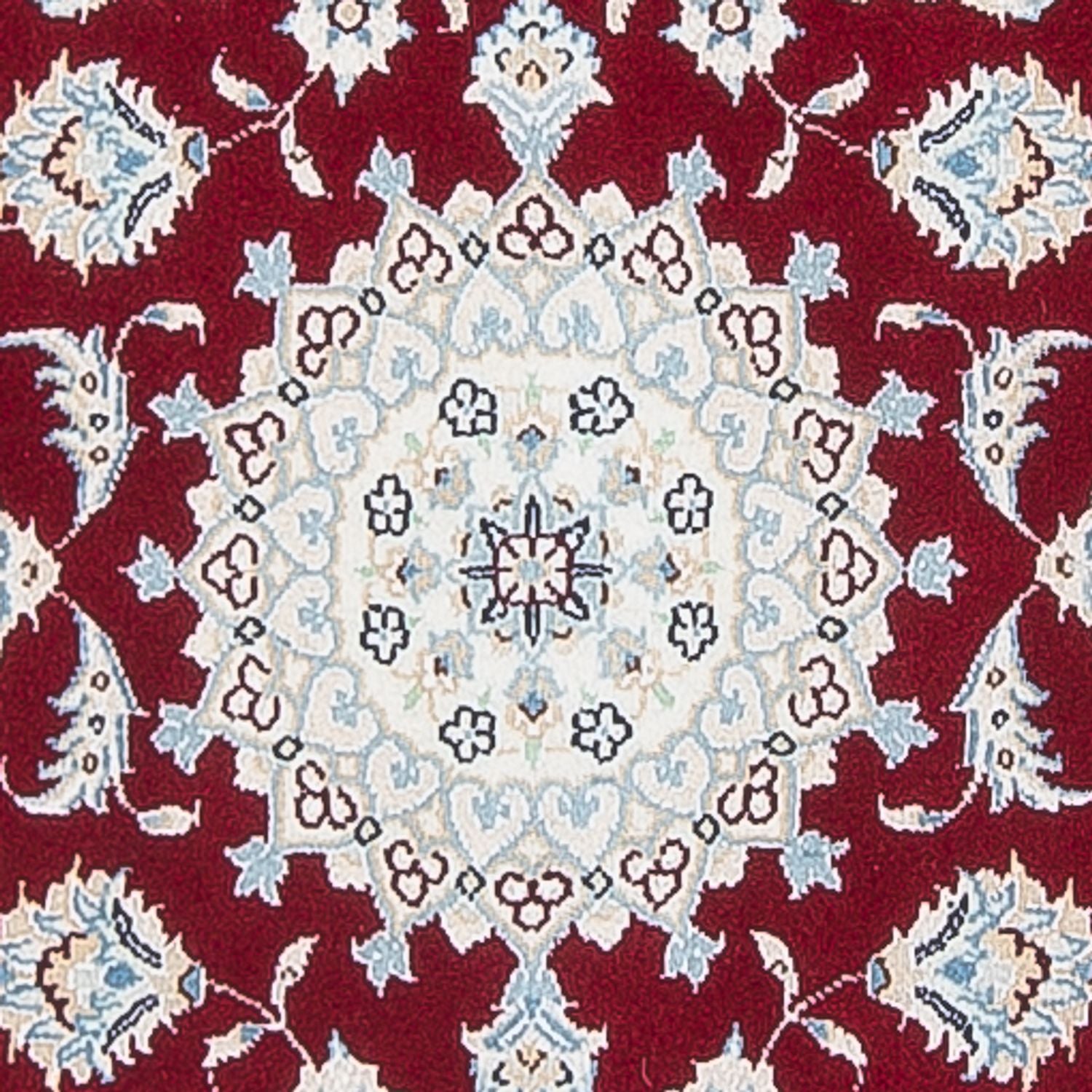 Løber Persisk tæppe - Nain - Premium - 254 x 82 cm - rød