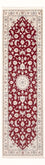 Løber Persisk tæppe - Nain - Premium - 248 x 81 cm - rød