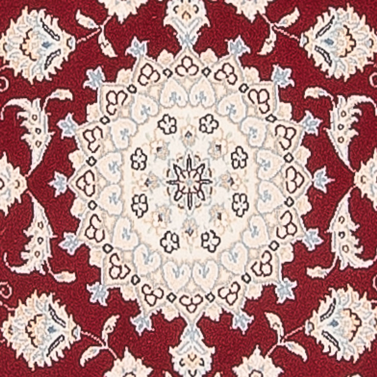 Løber Persisk tæppe - Nain - Premium - 248 x 81 cm - rød