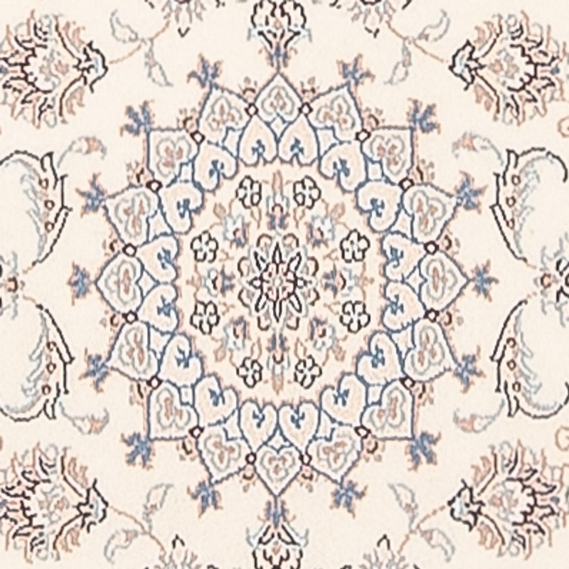 Løber Persisk tæppe - Nain - Premium - 252 x 82 cm - creme