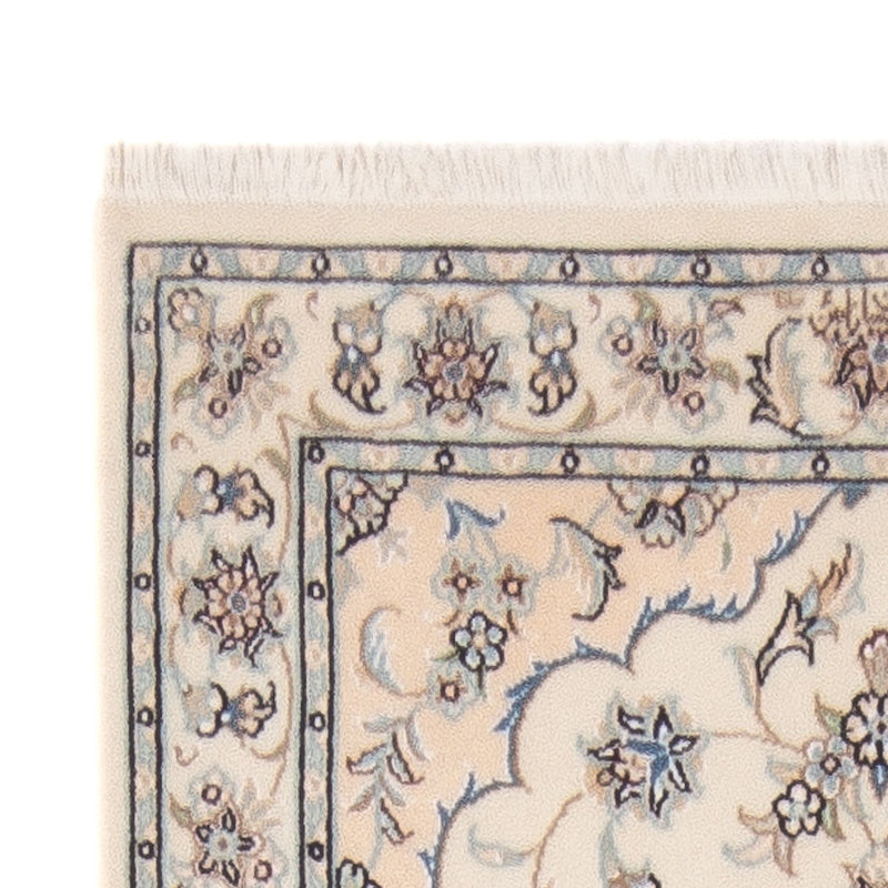 Løber Persisk tæppe - Nain - Premium - 261 x 82 cm - creme