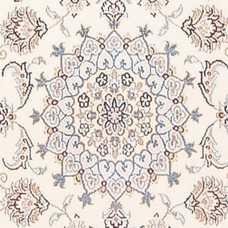 Løber Persisk tæppe - Nain - Premium - 249 x 82 cm - creme