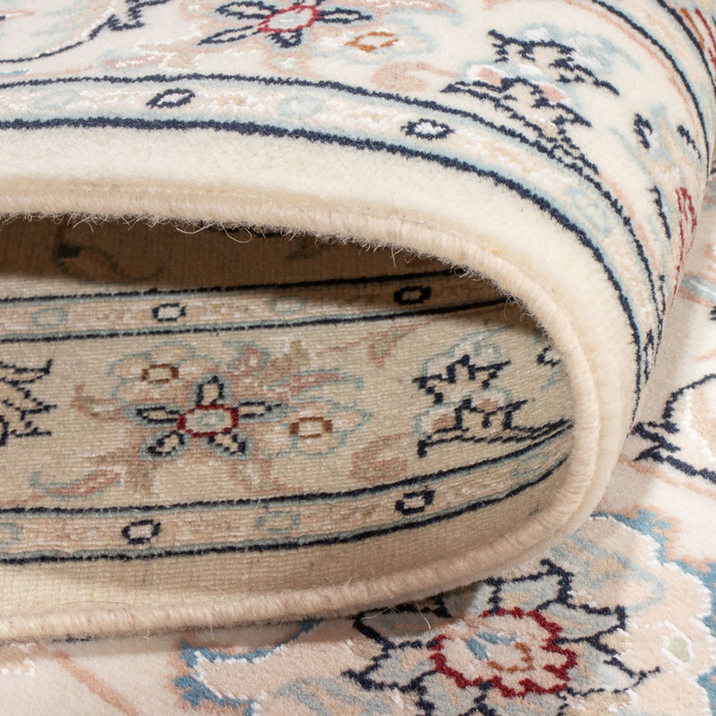 Løber Persisk tæppe - Nain - Premium - 249 x 82 cm - creme
