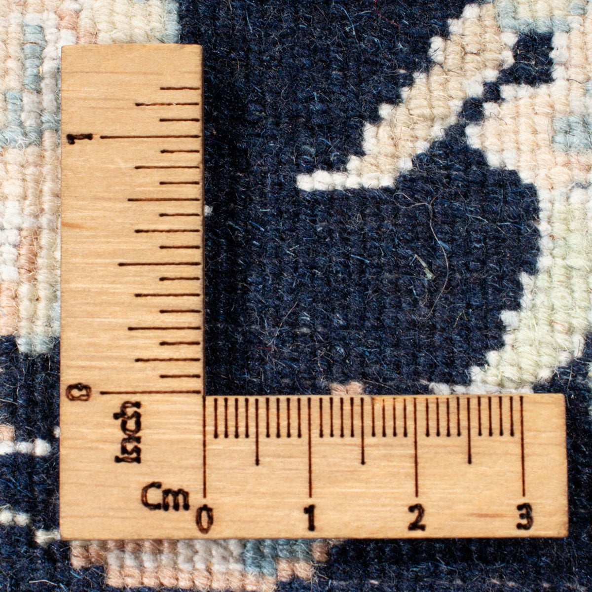 Løber Persisk tæppe - Nain - Royal - 207 x 80 cm - mørkeblå