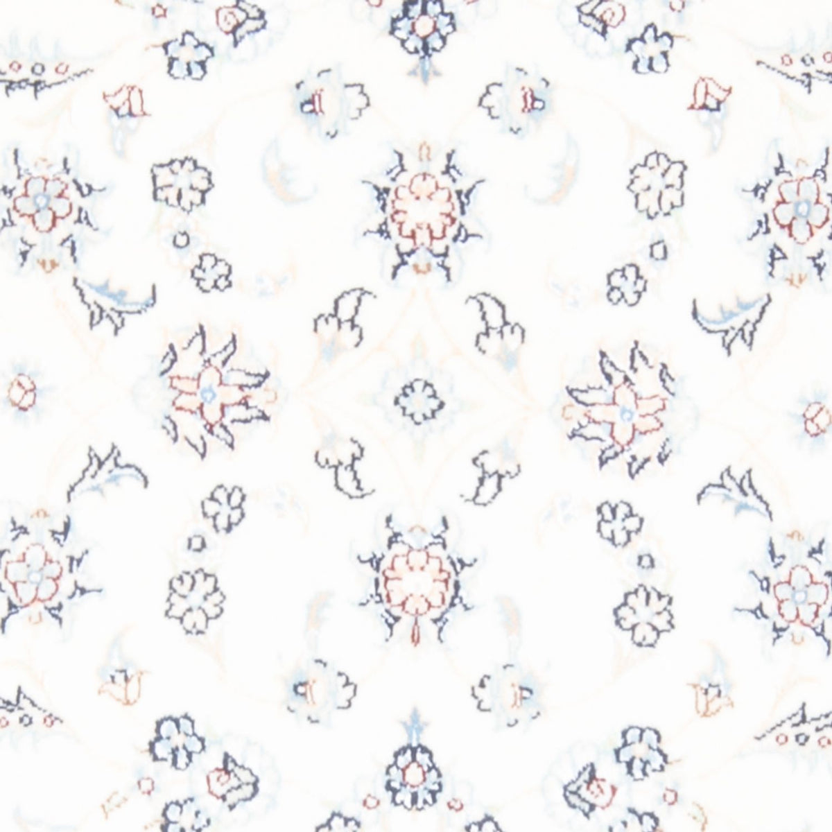 Løber Persisk tæppe - Nain - Royal - 197 x 78 cm - creme