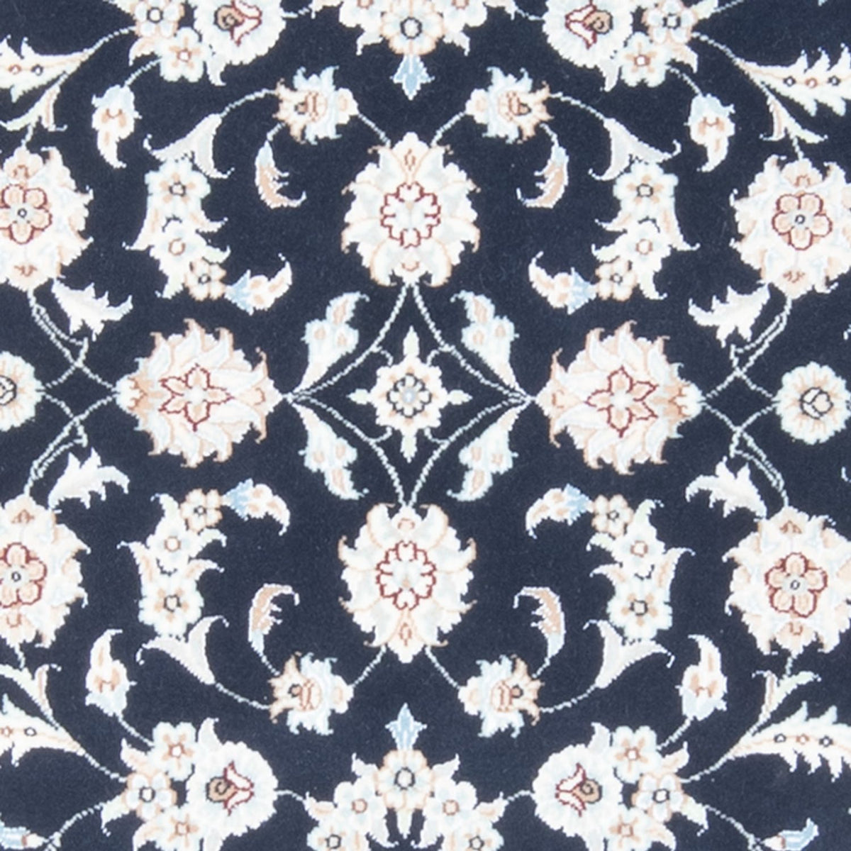 Løber Persisk tæppe - Nain - Royal - 202 x 78 cm - mørkeblå