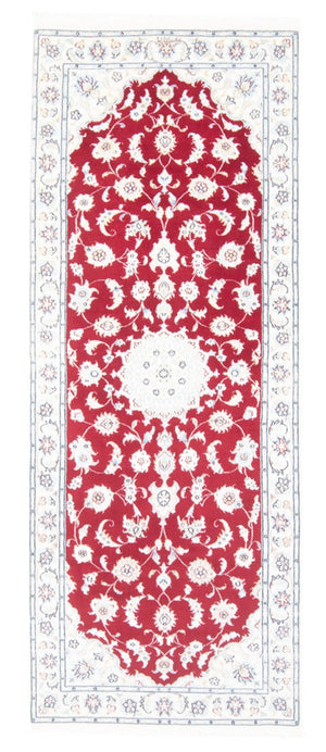 Løber Persisk tæppe - Nain - Royal - 204 x 81 cm - rød