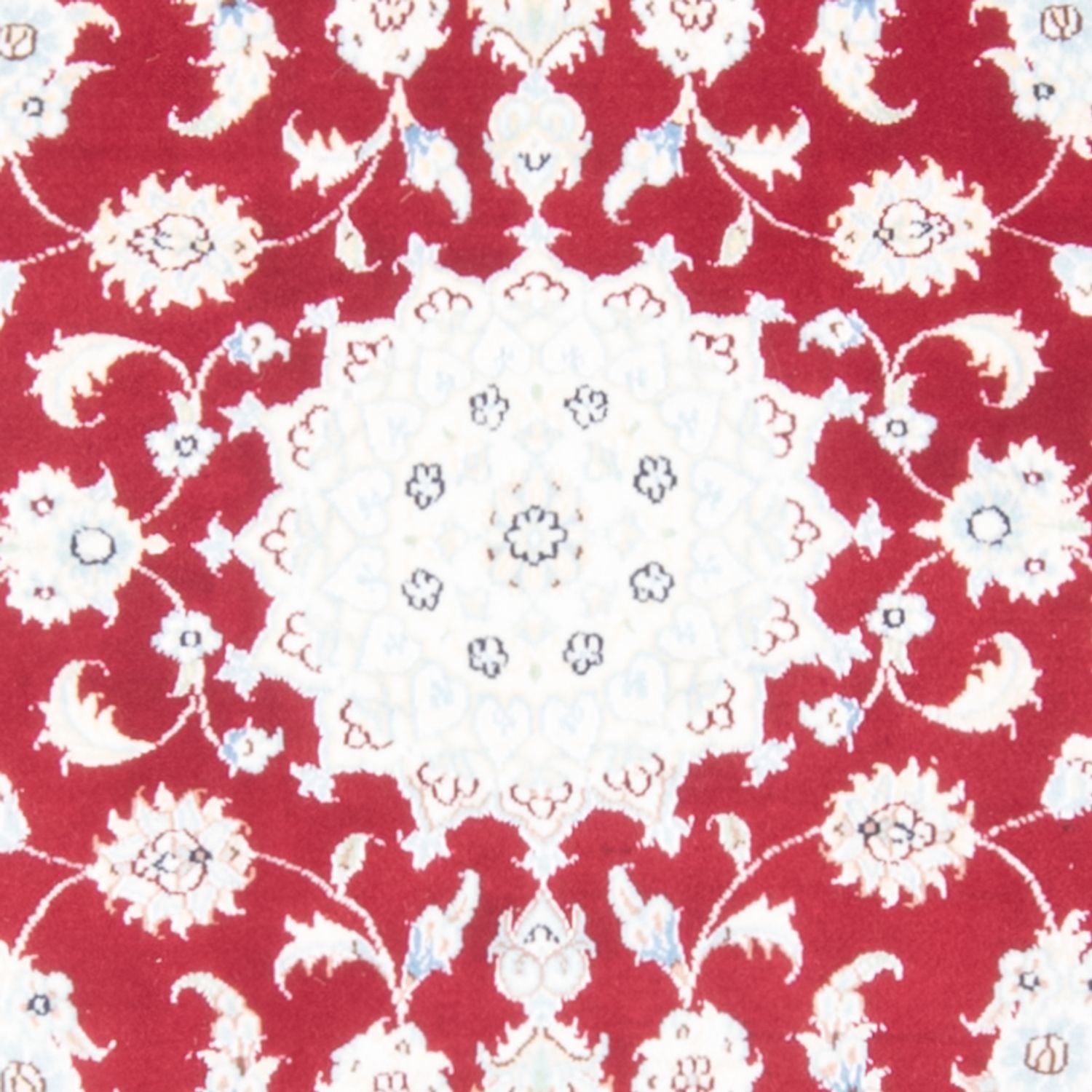 Løber Persisk tæppe - Nain - Royal - 204 x 81 cm - rød