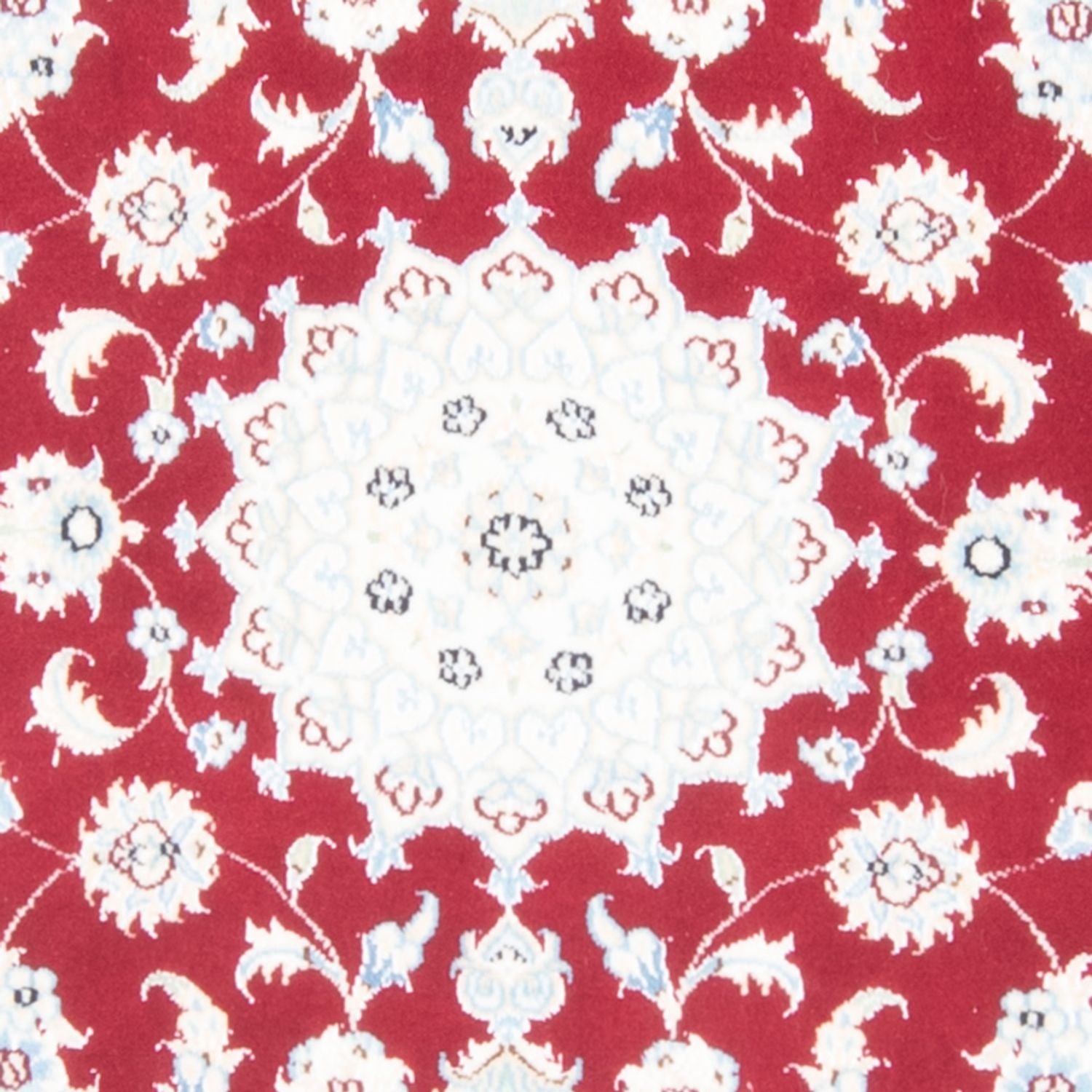 Løber Persisk tæppe - Nain - Royal - 206 x 80 cm - rød