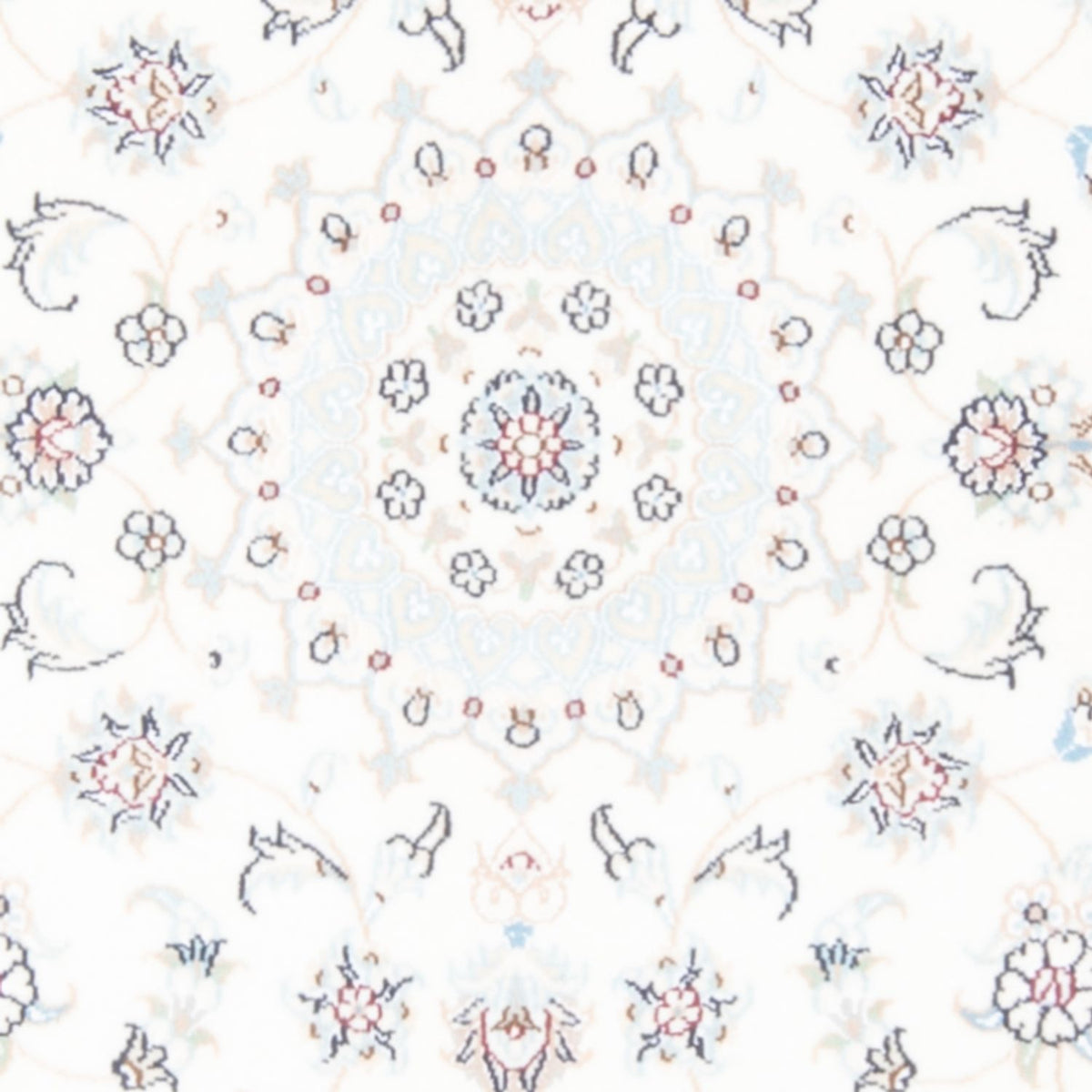 Løber Persisk tæppe - Nain - Royal - 200 x 80 cm - creme