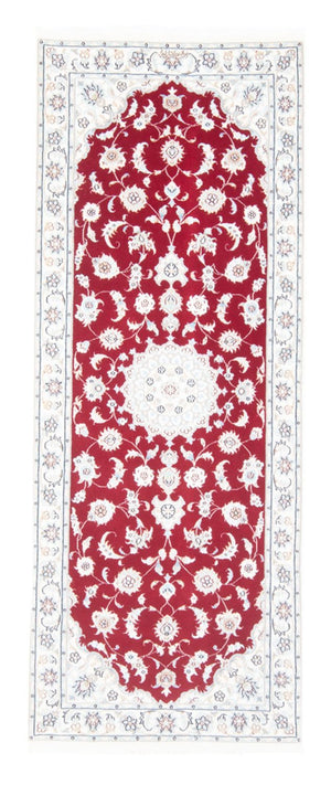 Løber Persisk tæppe - Nain - Royal - 200 x 80 cm - rød