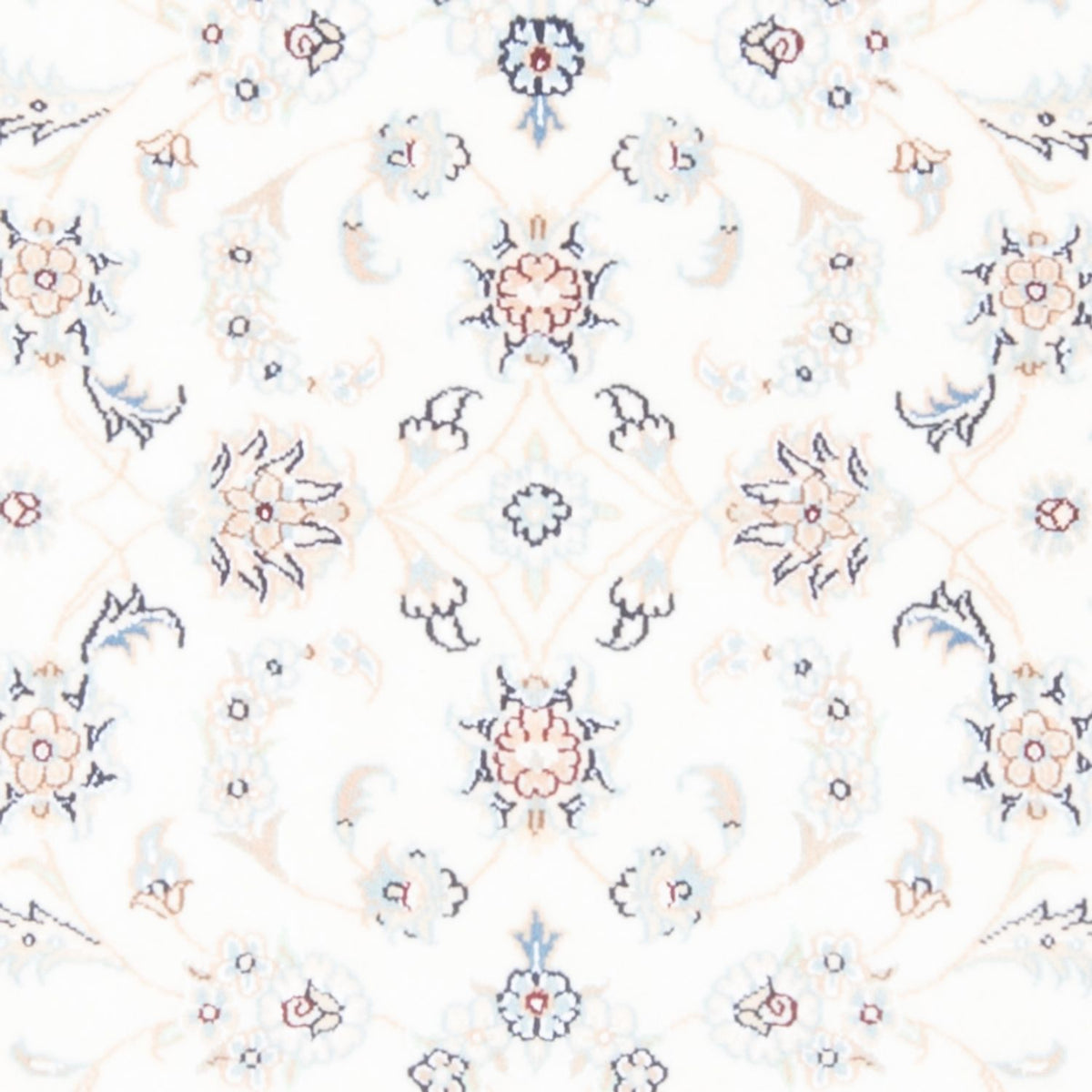 Løber Persisk tæppe - Nain - Royal - 200 x 80 cm - creme