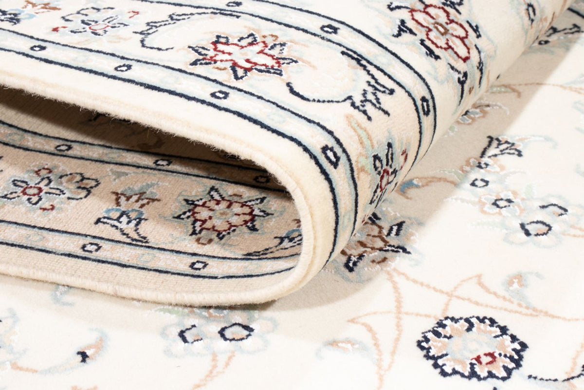 Løber Persisk tæppe - Nain - Royal - 200 x 80 cm - creme