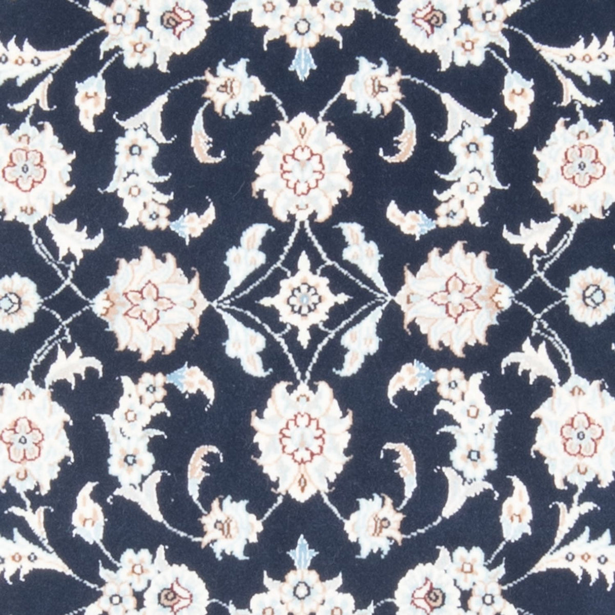 Løber Persisk tæppe - Nain - Royal - 198 x 78 cm - mørkeblå