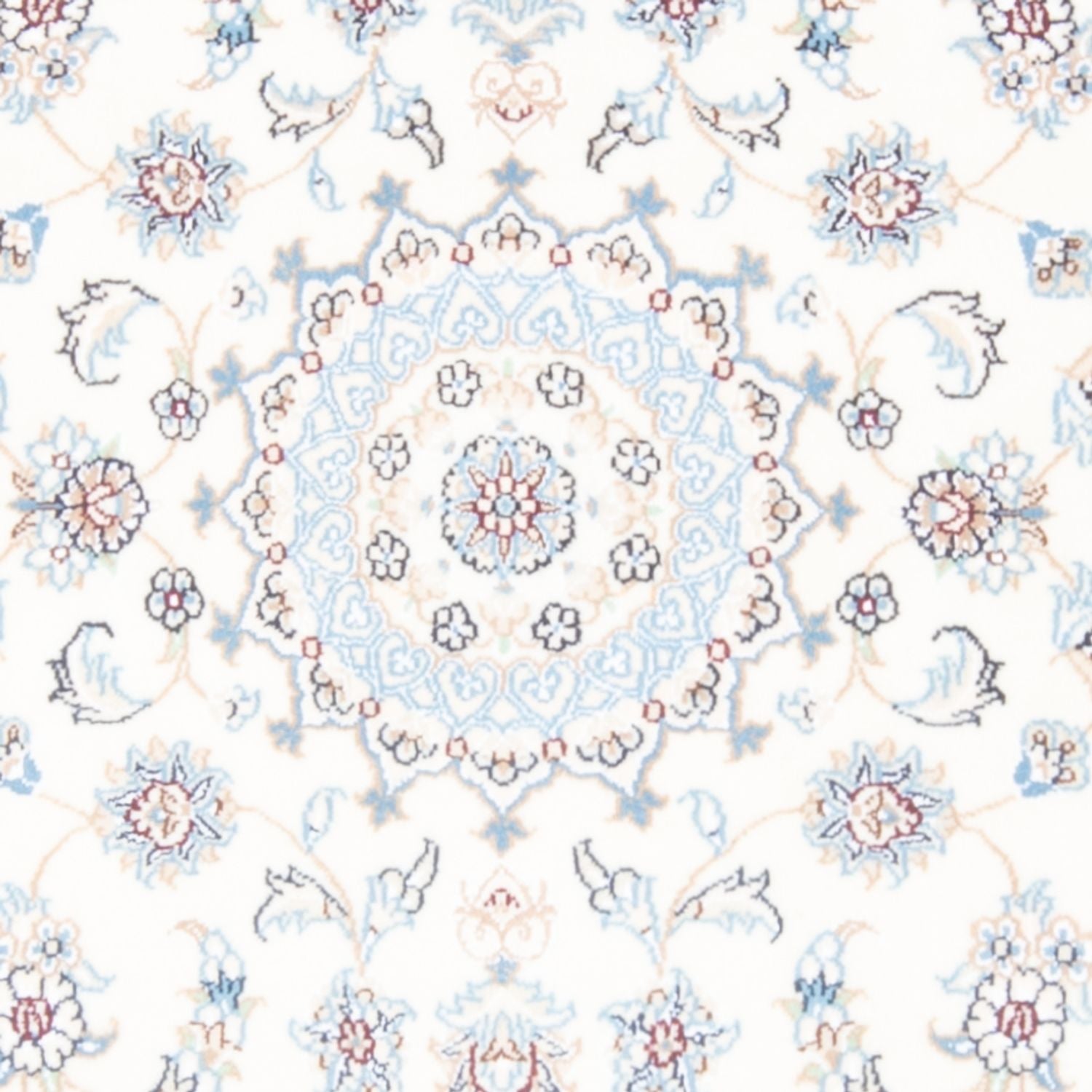 Løber Persisk tæppe - Nain - Royal - 206 x 79 cm - creme