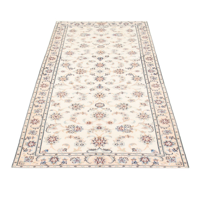 Løber Persisk tæppe - Nain - Royal - 200 x 80 cm - creme