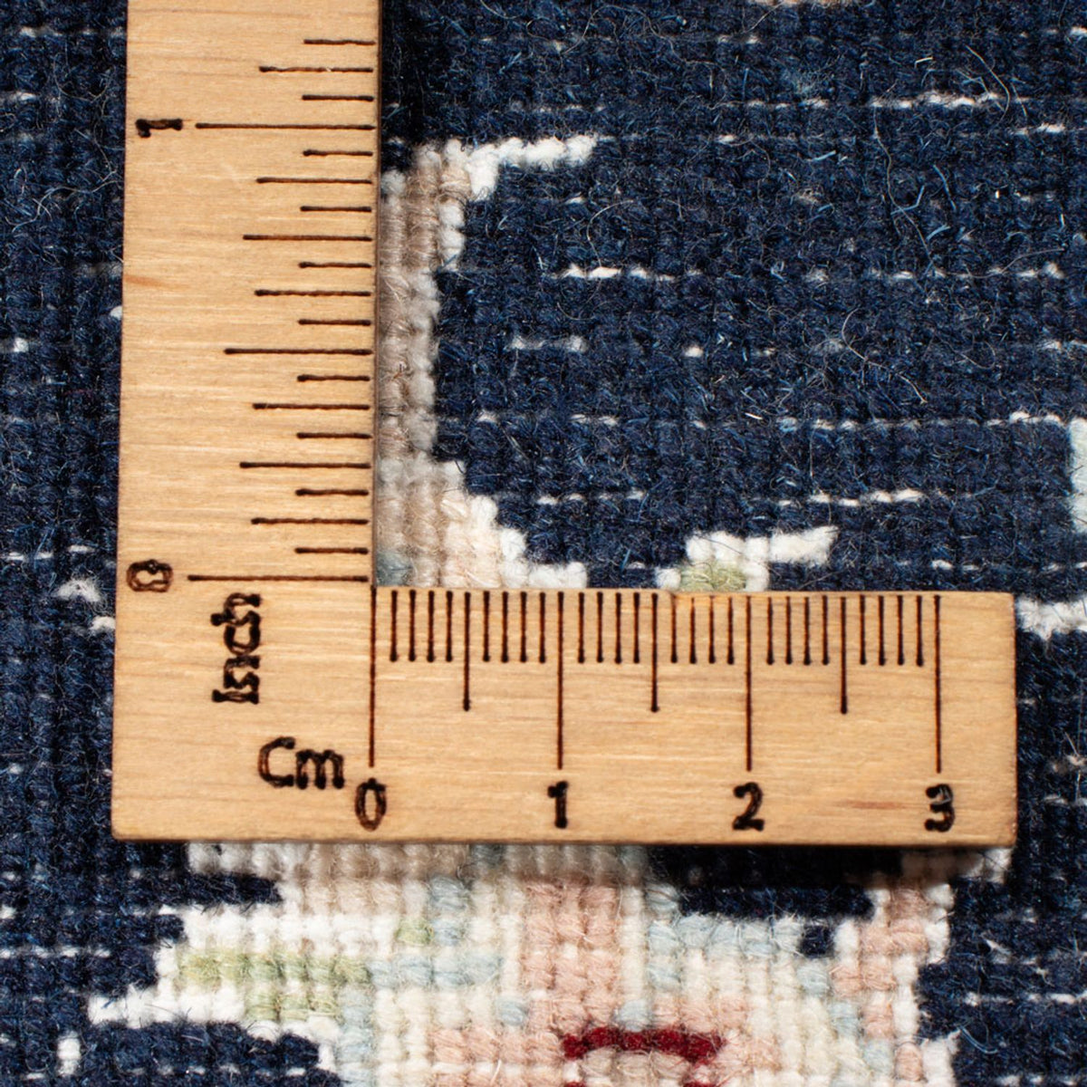 Løber Persisk tæppe - Nain - Royal - 198 x 81 cm - mørkeblå