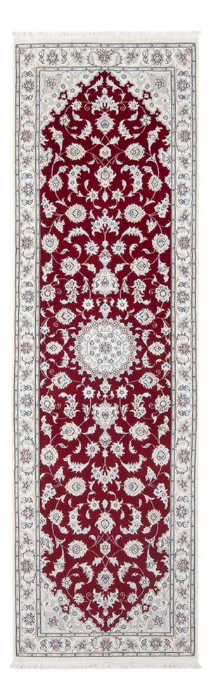 Løber Persisk tæppe - Nain - Premium - 243 x 81 cm - rød