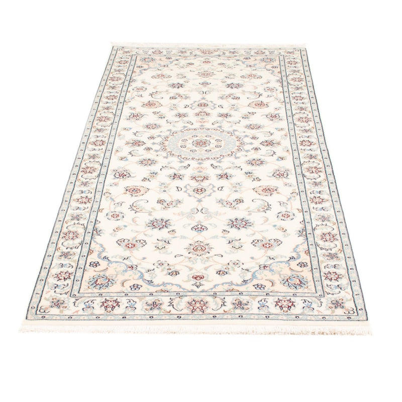 Løber Persisk tæppe - Nain - Royal - 199 x 81 cm - creme