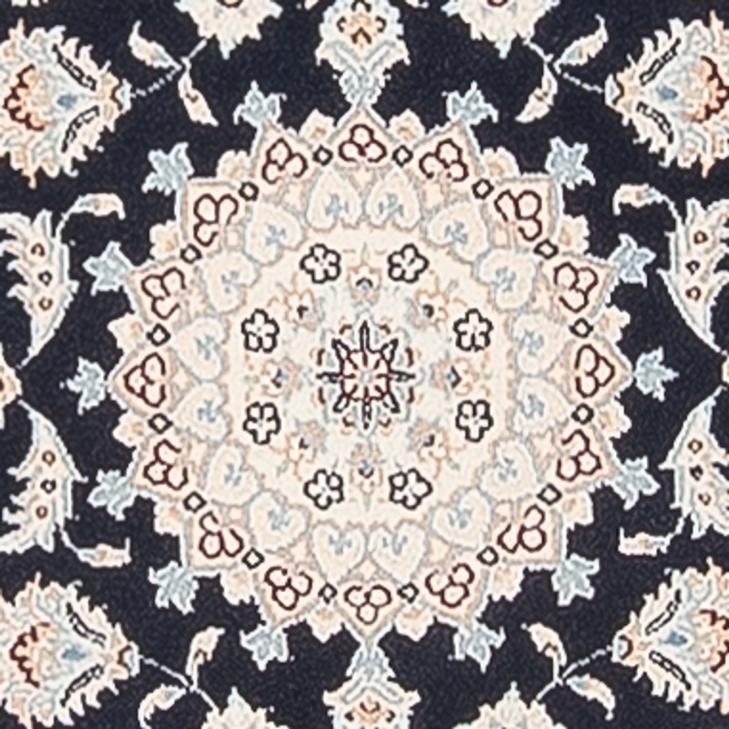 Løber Persisk tæppe - Nain - Premium - 241 x 83 cm - mørkeblå