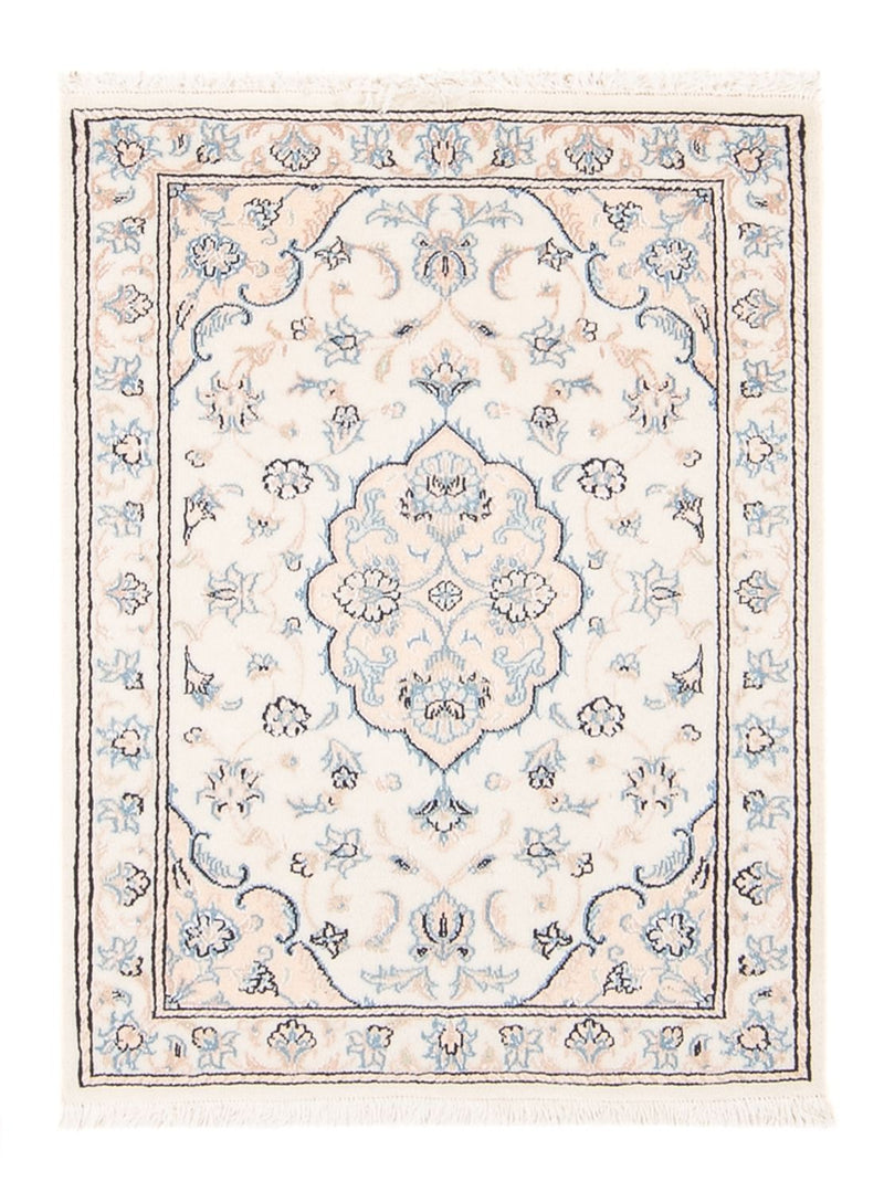 Persisk tæppe - Nain - 85 x 60 cm - creme