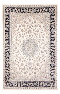 Persisk tæppe - Nain - Premium - 343 x 246 cm - creme